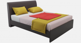 pat, pat modern, pat cu lada, pat cu somiera metalica, pat de calitate, mobilier premium, pat boxspring