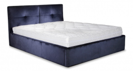 pat, pat modern, pat cu lada, pat cu somiera metalica, pat de calitate, mobilier premium, pat boxspring