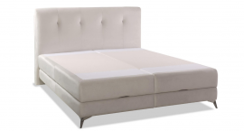 pat, pat modern, pat cu lada, pat cu somiera metalica, pat de calitate, mobilier premium, pat boxspring