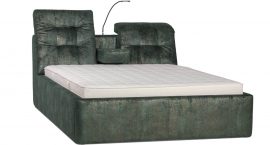 pat, pat modern, pat cu lada, pat cu somiera metalica, pat de calitate, mobilier premium, pat boxspring